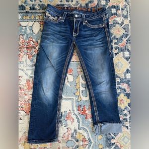 Womens Rock Revival Crop/ankle jeans size 30